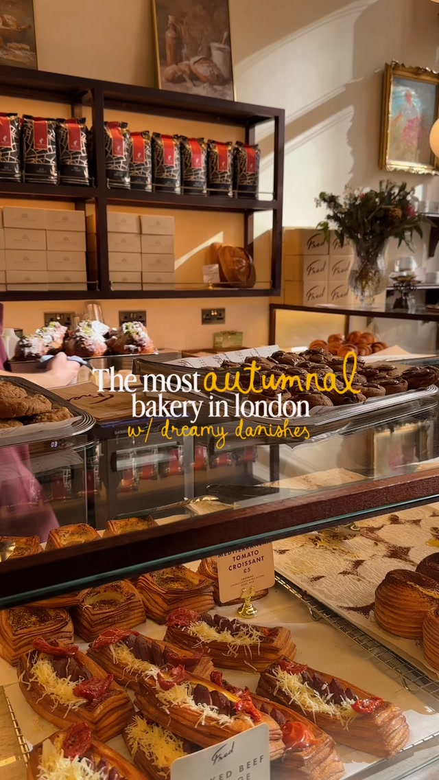 Fred Bakery: Autumnal Pastries and Coffee