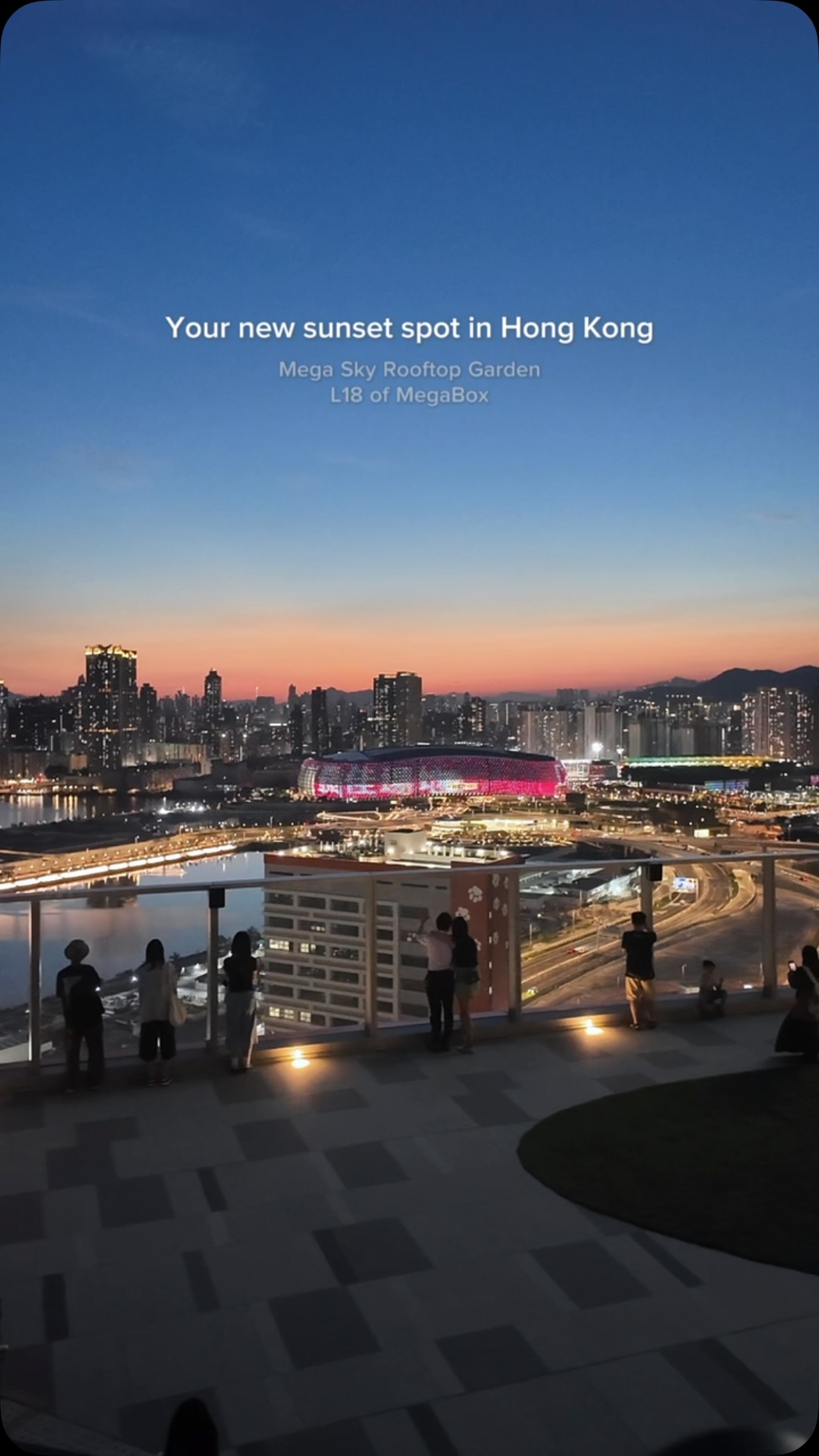 Hong Kong Rooftops Offer Sunset Views