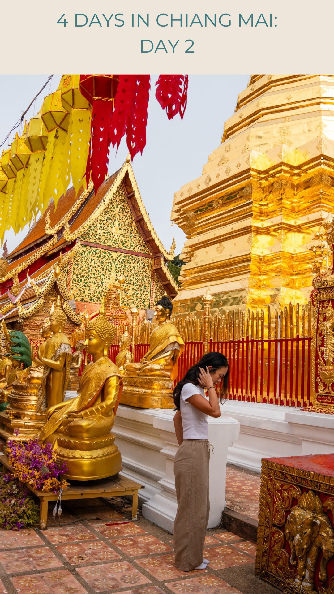 Chiang Mai Day Two: Temples, Trails, and Local Flavors