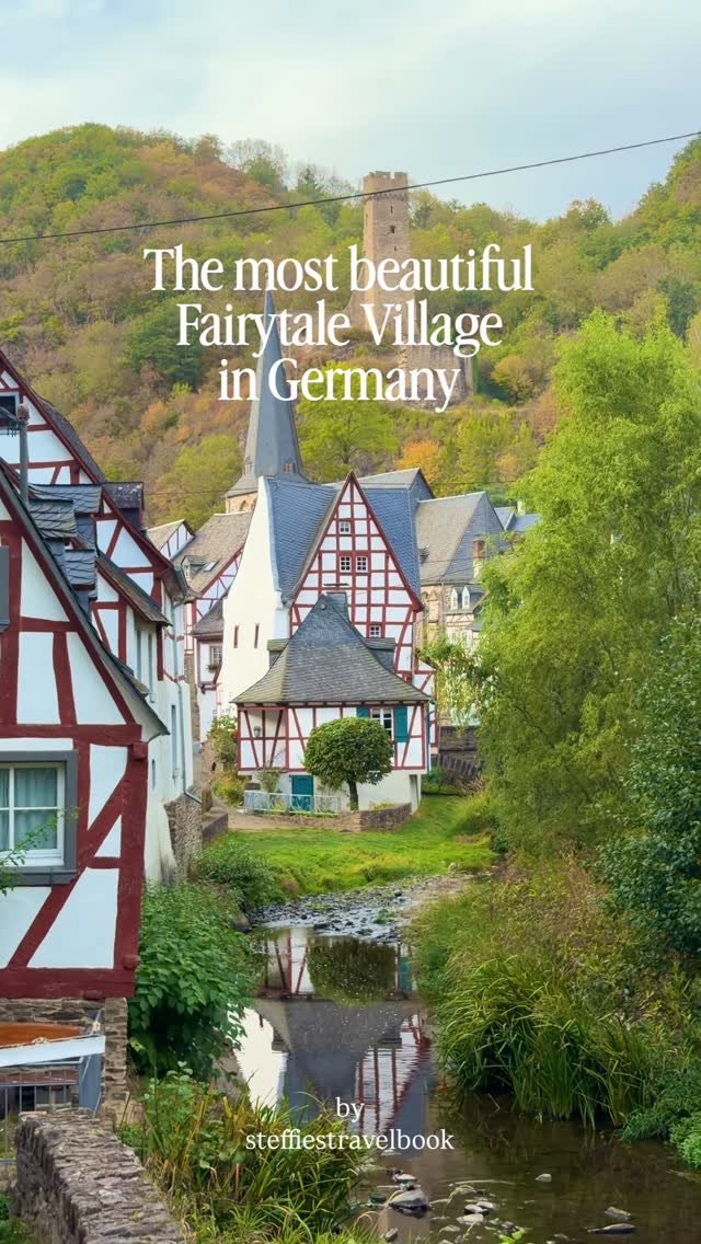 Charming German Medieval Village and Castle Ruins