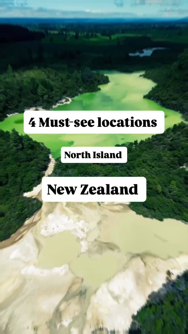 North Island's Geothermal Wonders And Waterfalls