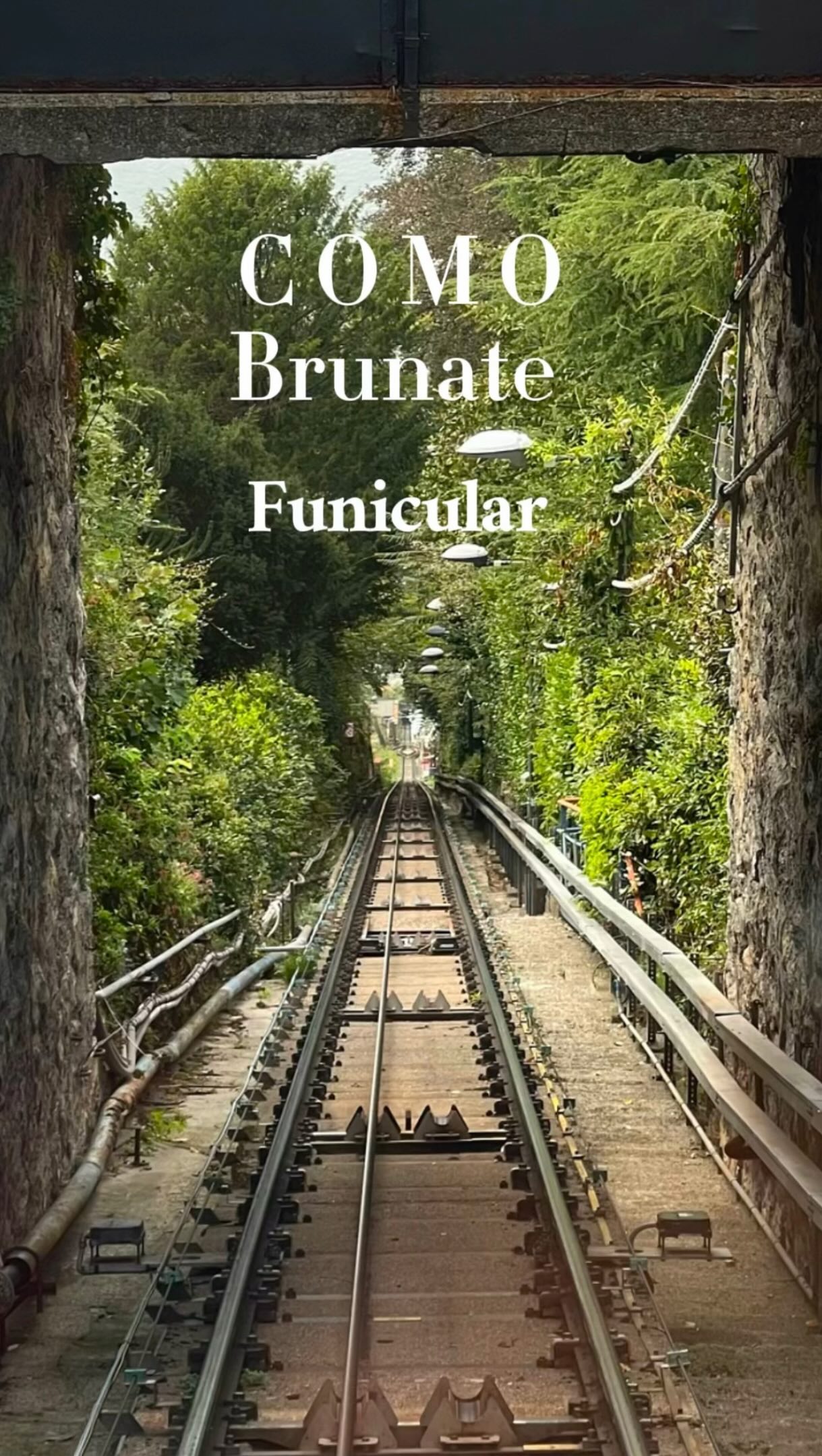 Como-Brunate Funicular's Scenic Lake Como Descent
