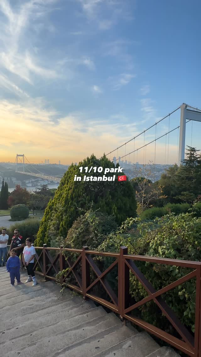 Istanbul Parks With Bosphorus Bridge Views