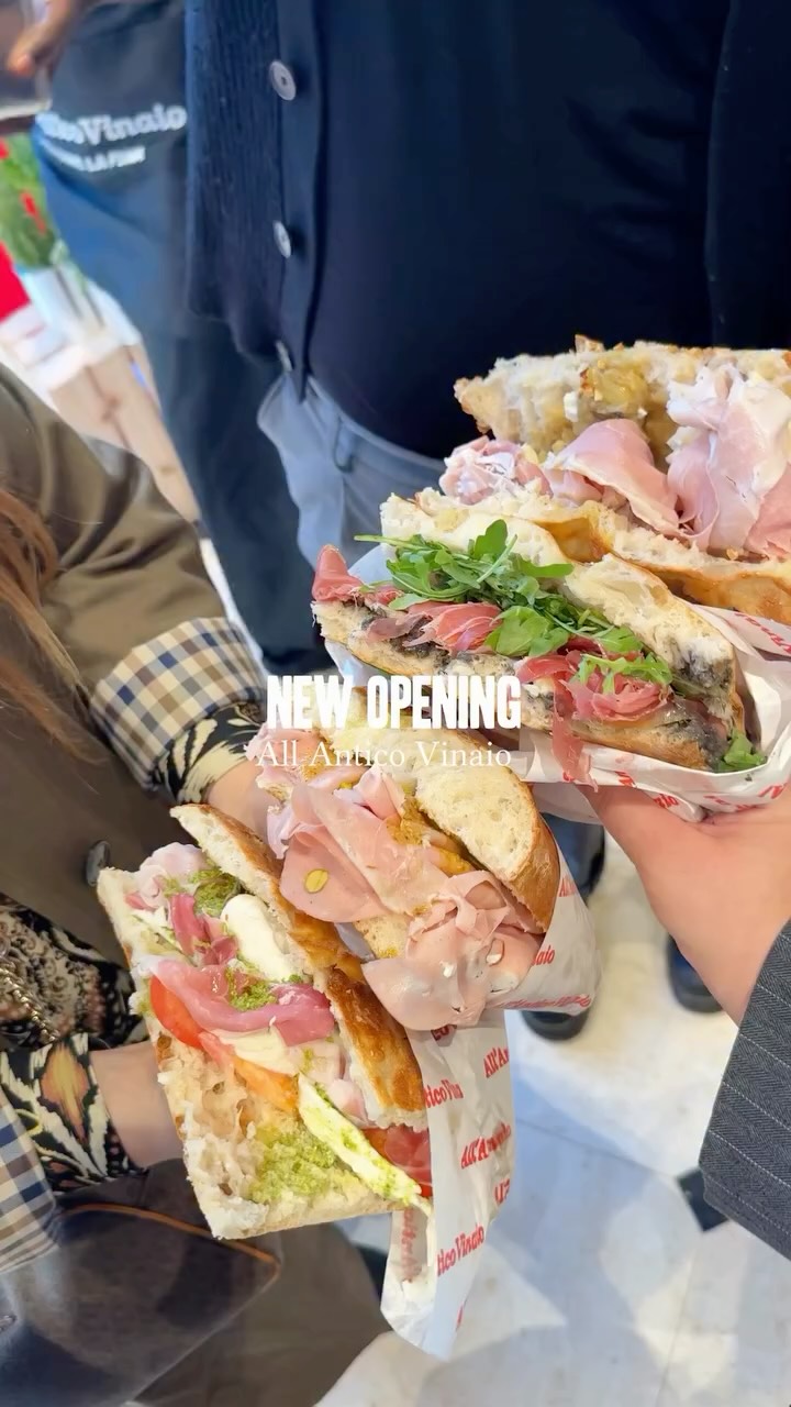 All'Antico Vinaio Opens in Paris