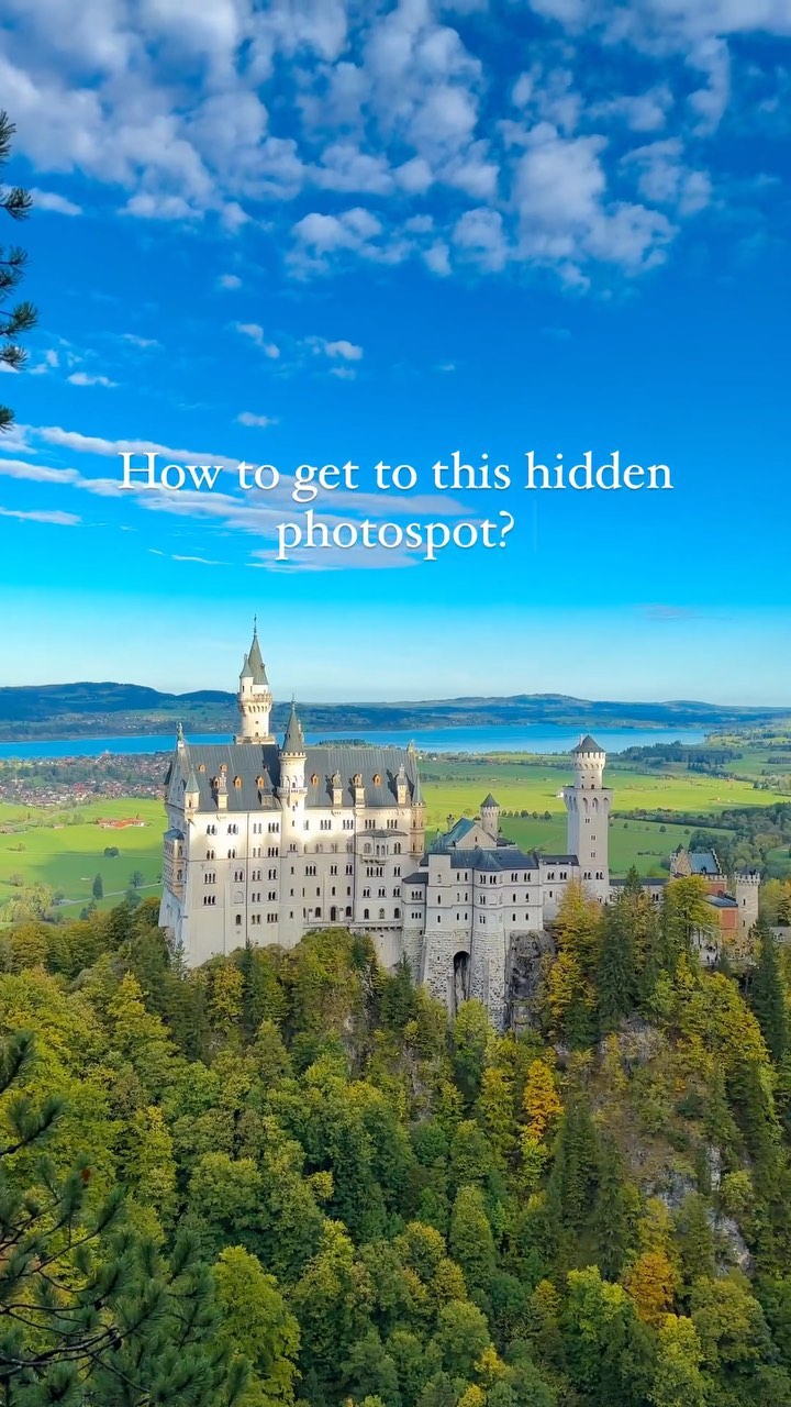 Hidden Photo Spot Near Neuschwanstein Castle