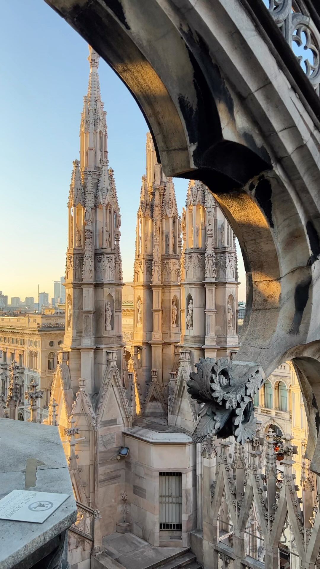 Milan Duomo Terraces Offer Golden Hour City Views