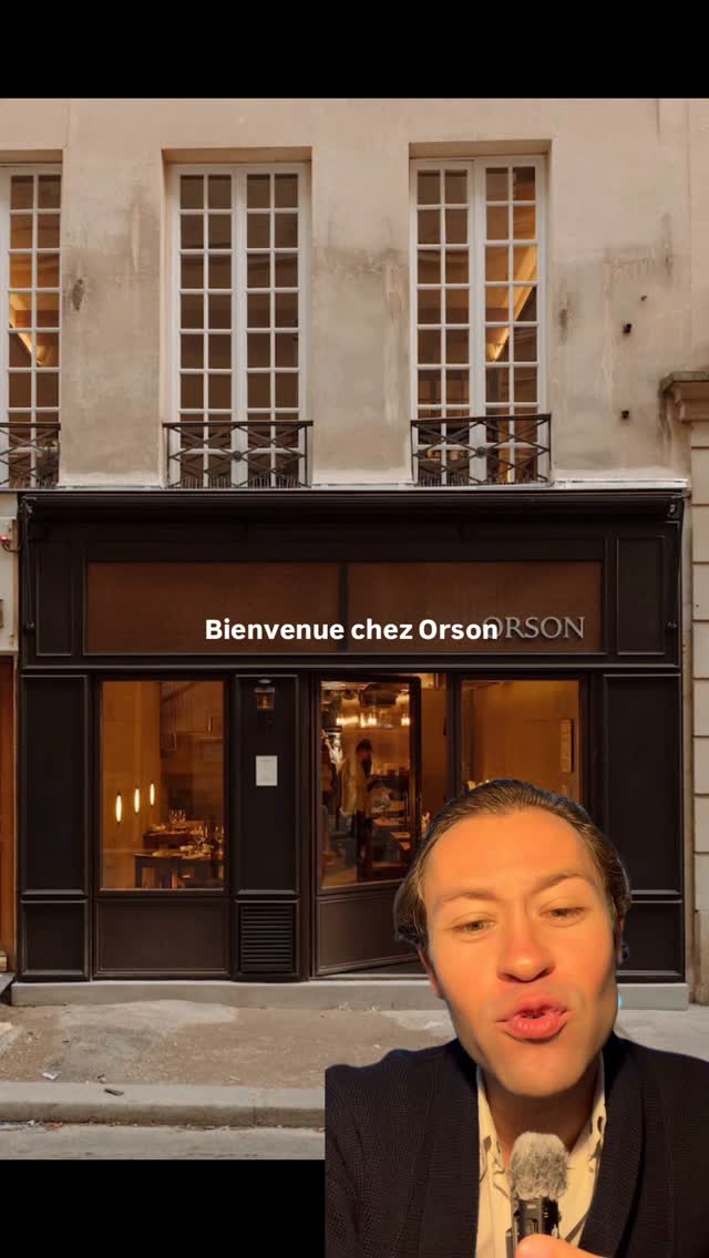 Orson: A Refined Korean Restaurant in Paris