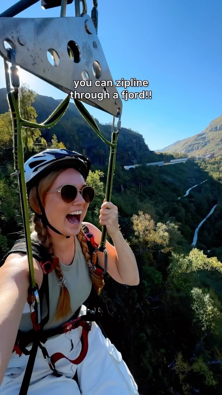 Norwegian Fjord Adventures: Ziplining and Scenic Train Rides