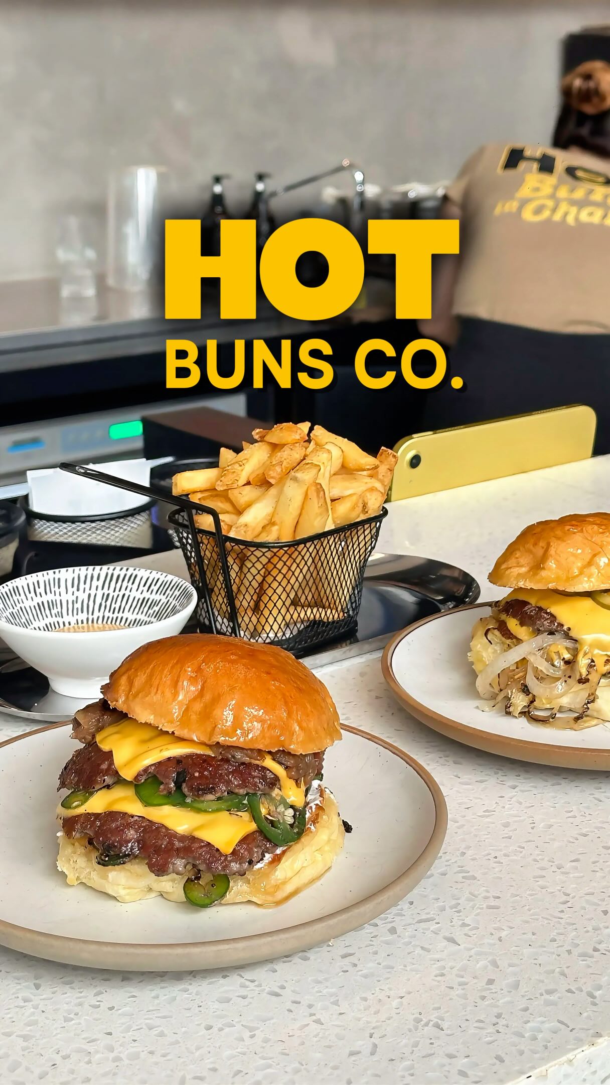 Hot Buns Co. Serves Delicious Smash Burgers