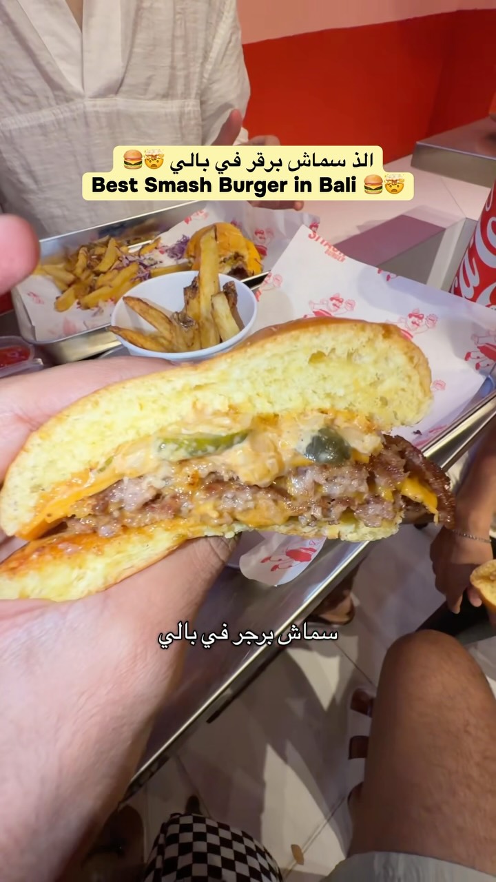 Best Smash Burger on Bali Island