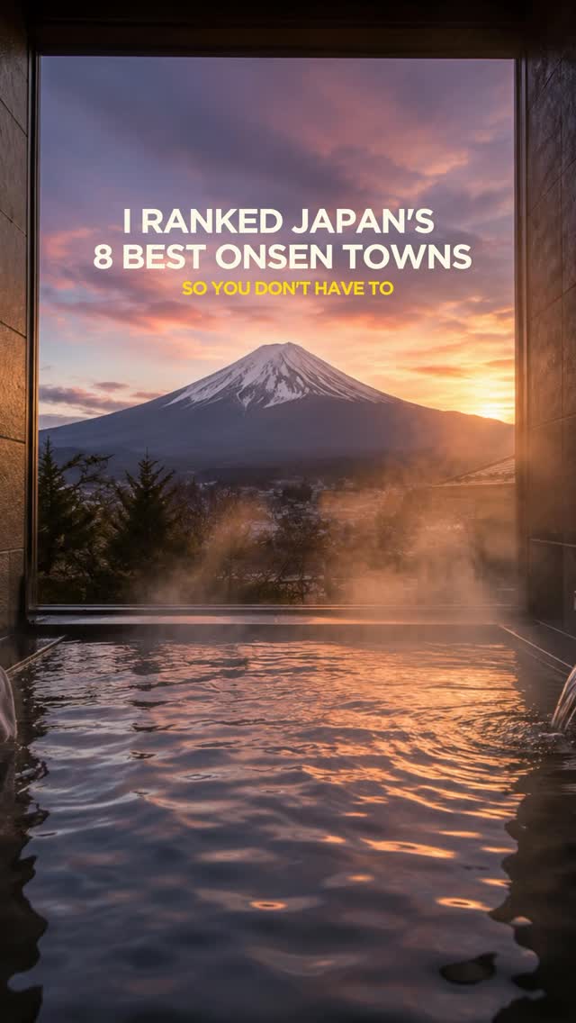 Japan's Top Eight Onsen Towns Explored