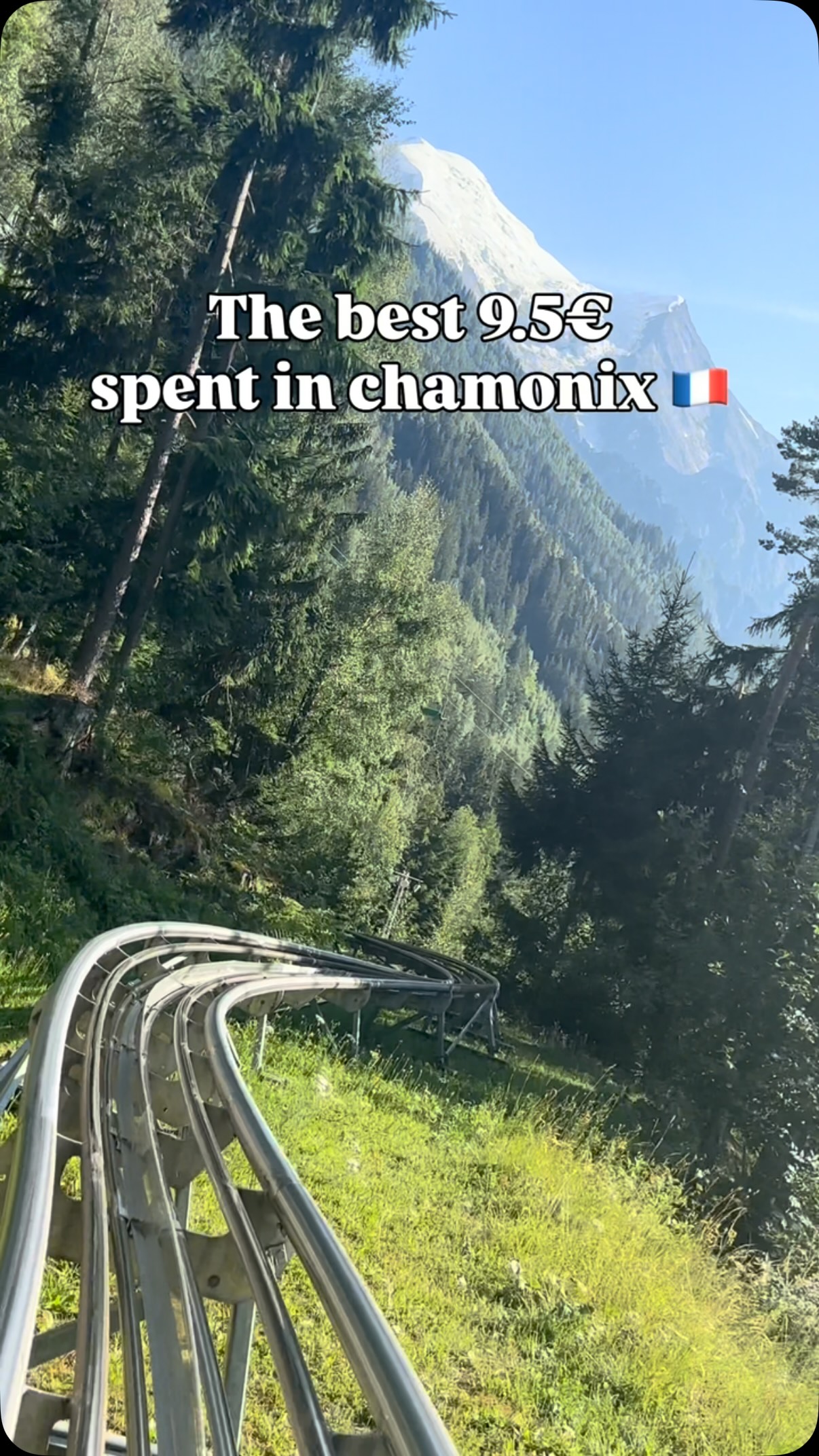 Alpine Coaster Ride at Domaine des Planards