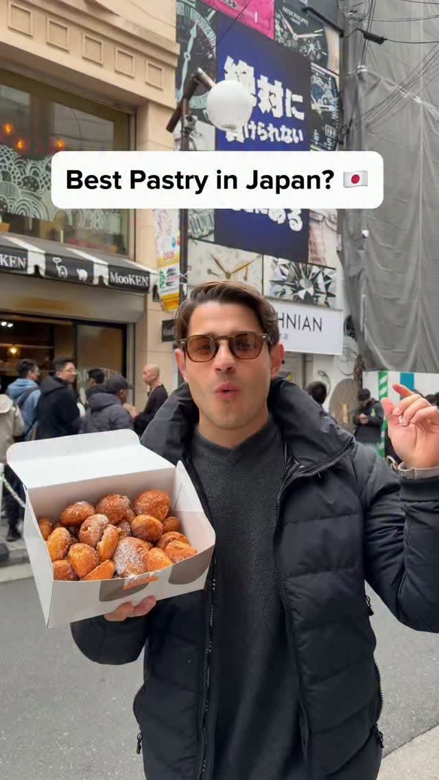 Osaka Man Tries Viral Cream Puff Pastry