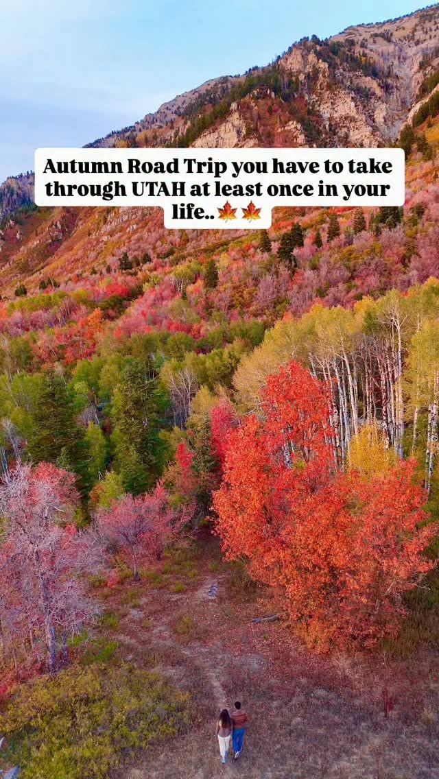 Utah's Autumn Road Trip Through Fall Foliage