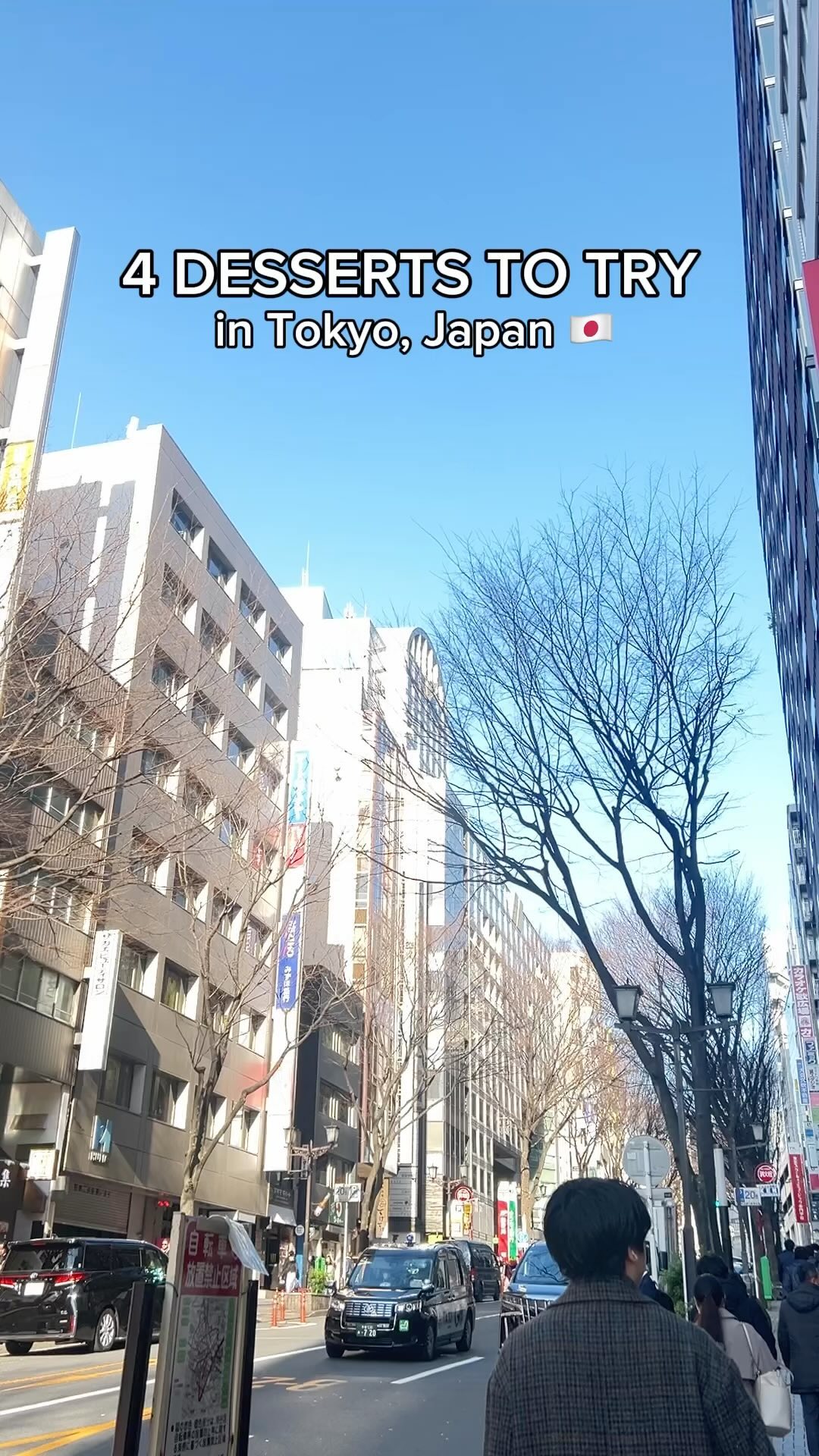 Four Sweet Treats in Tokyo