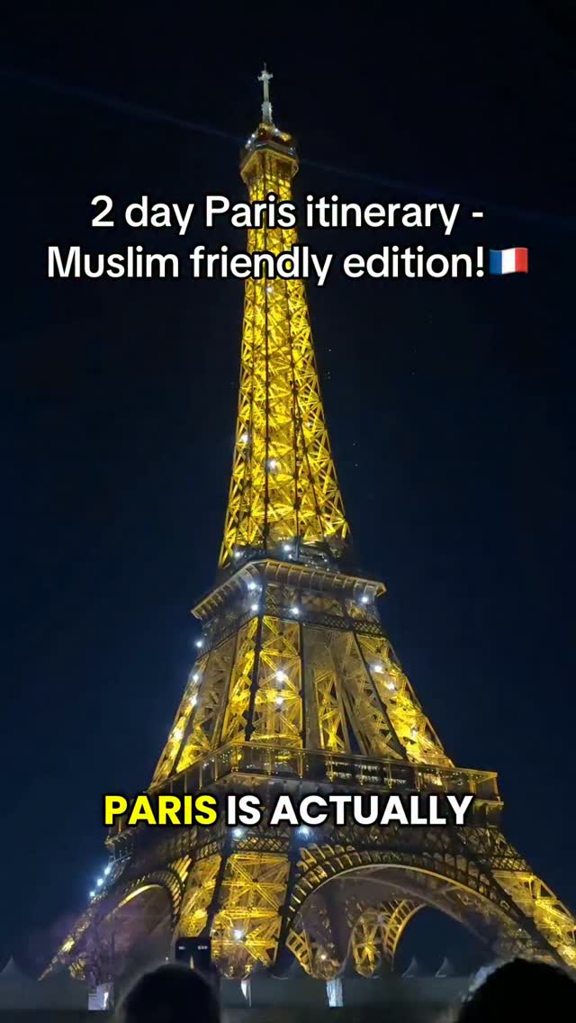 Paris Muslim-Friendly Itinerary: Food And Sights