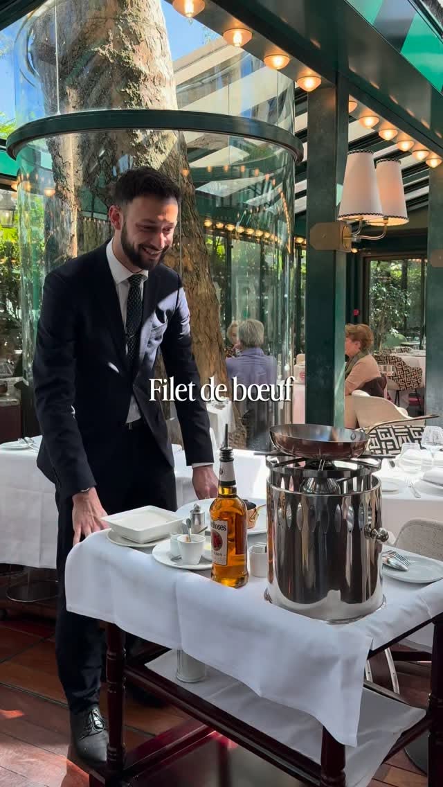 Parisian Restaurant Features Hemingway Steak Preparation
