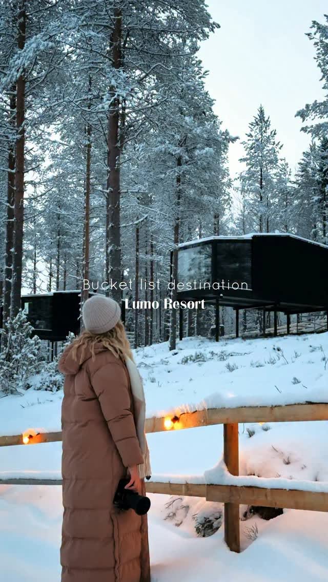 Arctic Lumo Resort's Glass Igloos in Finland