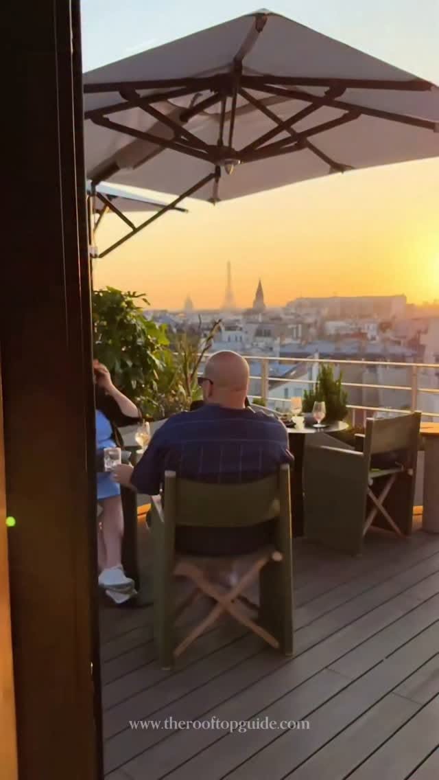 Parisian Rooftop Bars With Iconic City Views