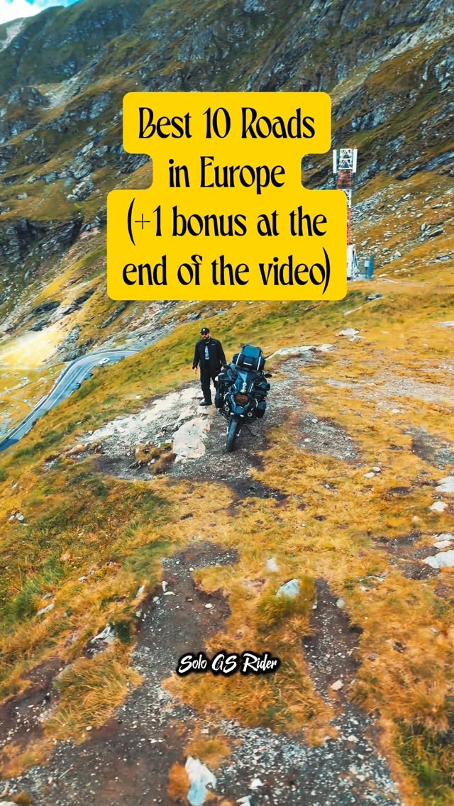 Europe's Best Motorcycle Roads and Mountain Passes
