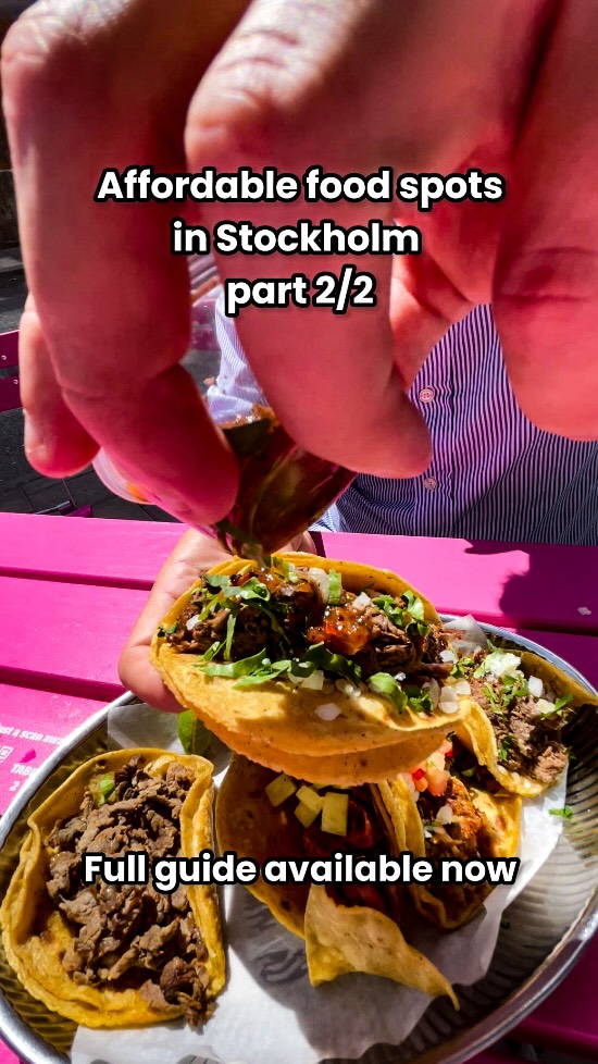 Stockholm's Best Affordable Eats: Part Two