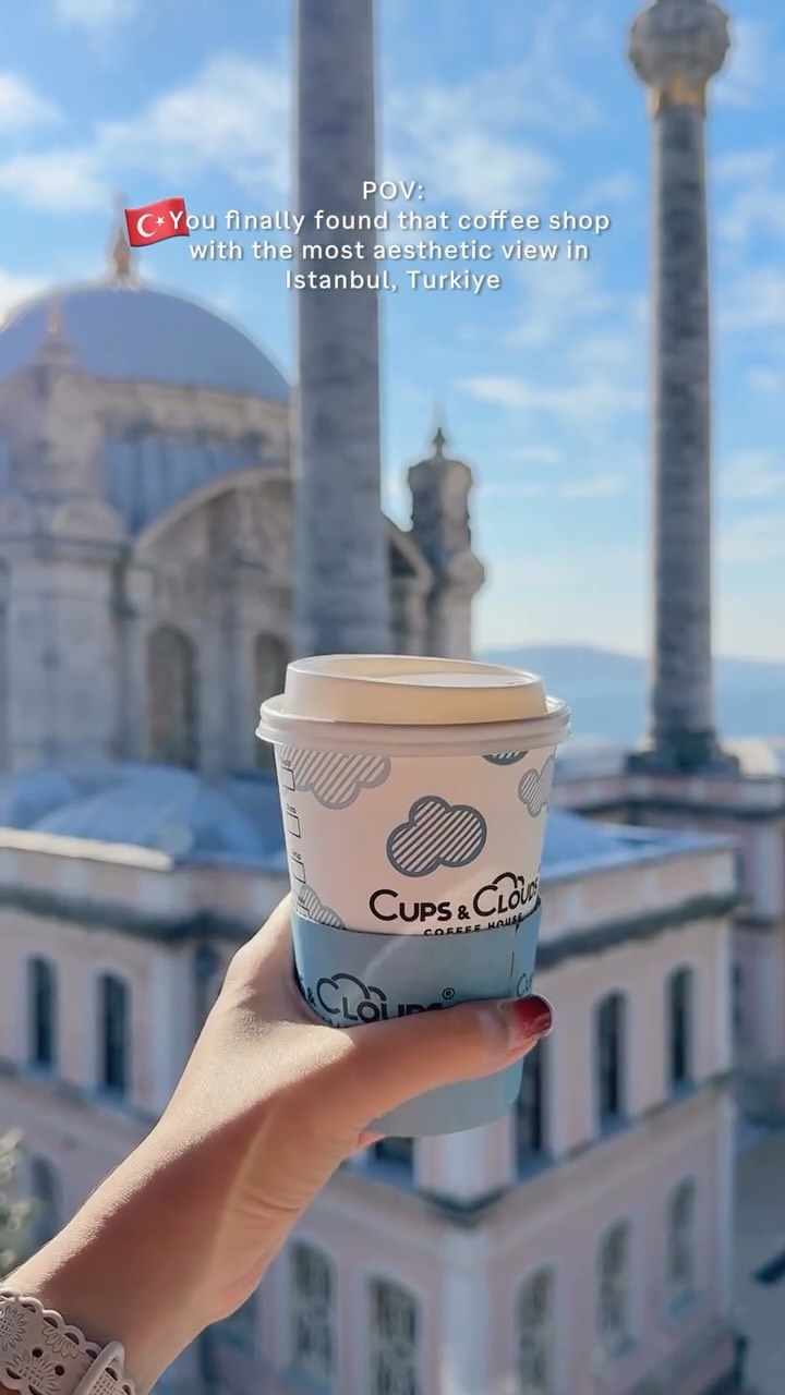 Istanbul Mosque Views And Coffee Shops