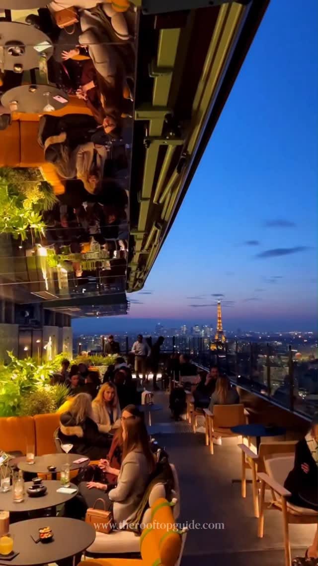 Parisian Rooftop Bars With Stunning City Views