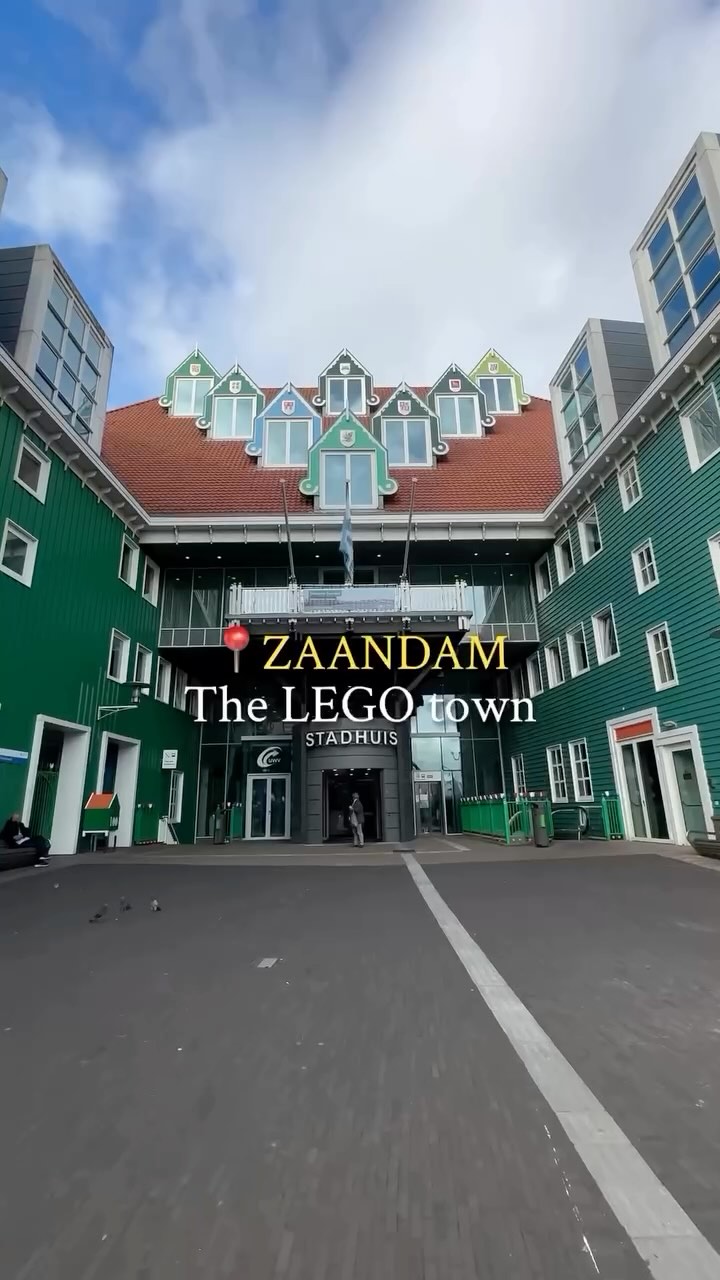 Colorful Lego-Inspired Architecture in Zaandam