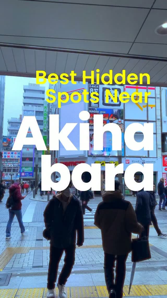 Akihabara Area's Cultural and Tech Attractions