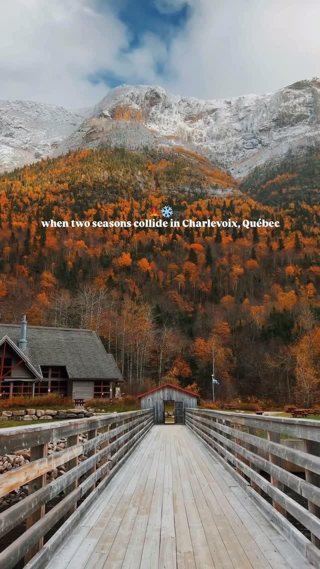 National Park's Autumn Snowfall Collision