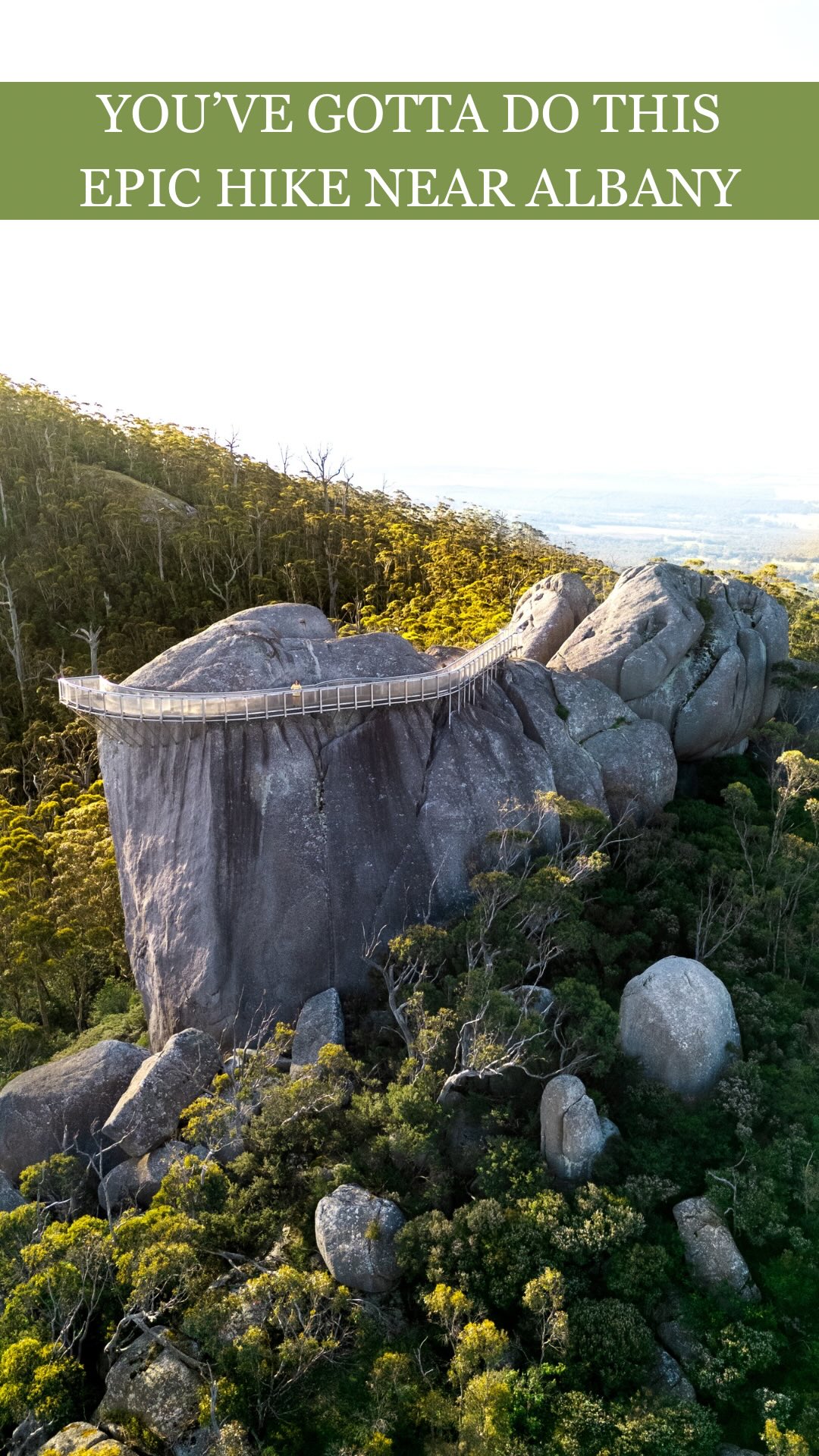 Western Australia's Granite Skywalk and Surrounding Peaks