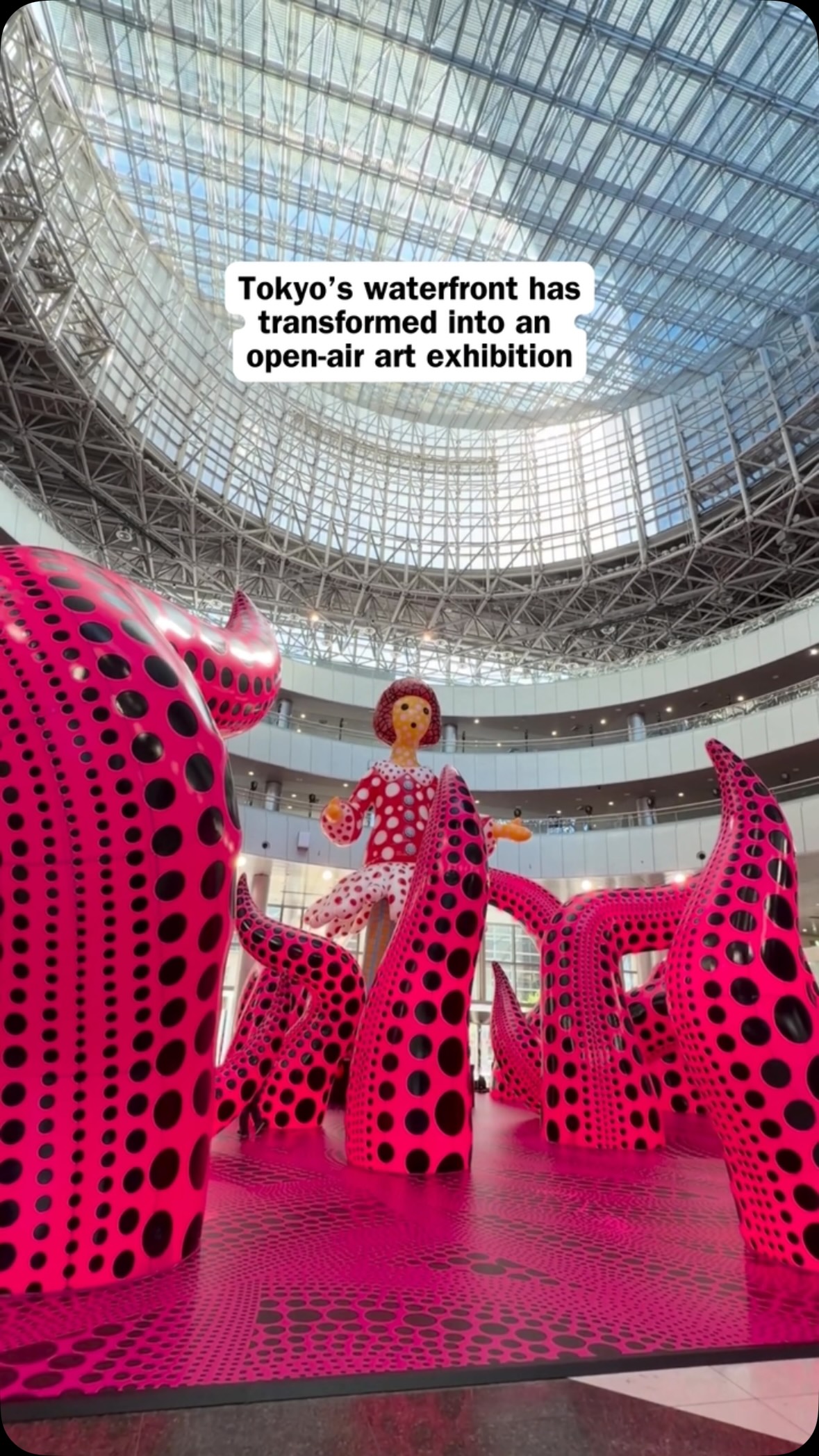 Tokyo Waterfront Features Open-Air Art Installations