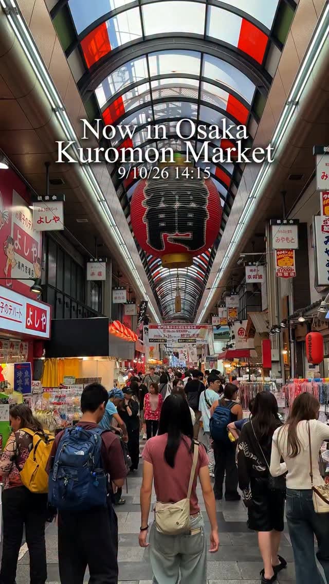 Osaka's Kitchen: Kuromon Market Food Exploration
