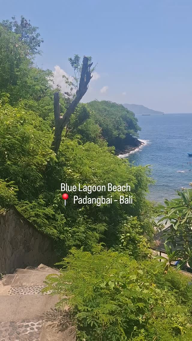 Bali's Blue Lagoon Beach And Nearby Dining