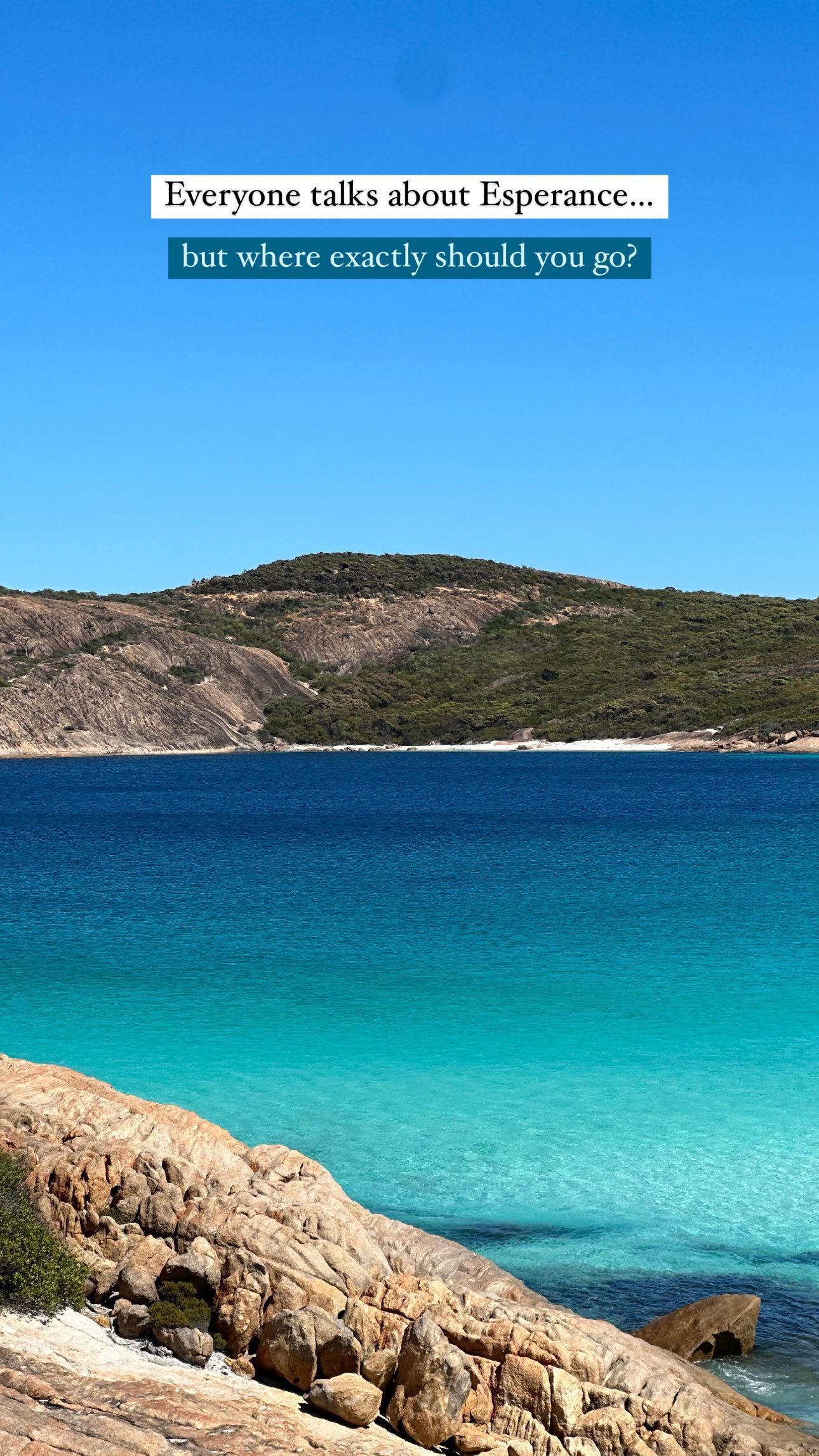 Esperance Beaches Offer Turquoise Waters and White Sands