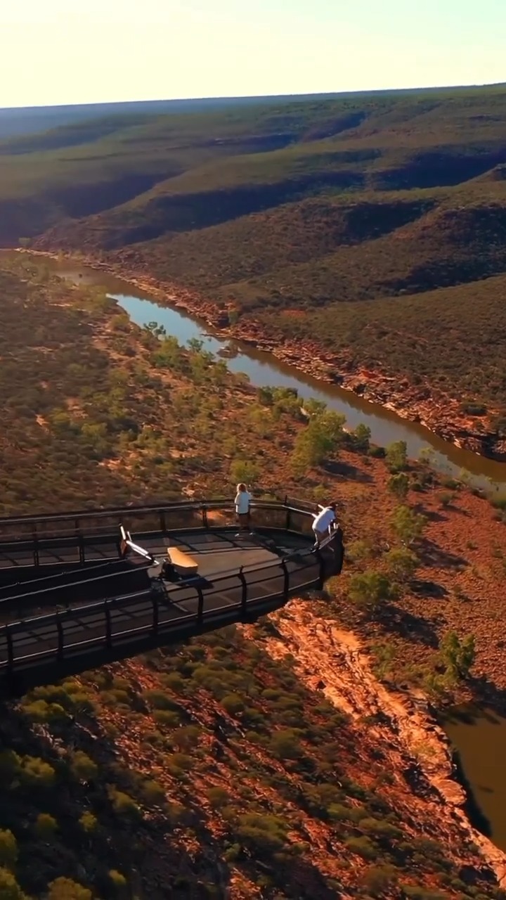 Kalbarri Skywalk Offers Panoramic Canyon Views