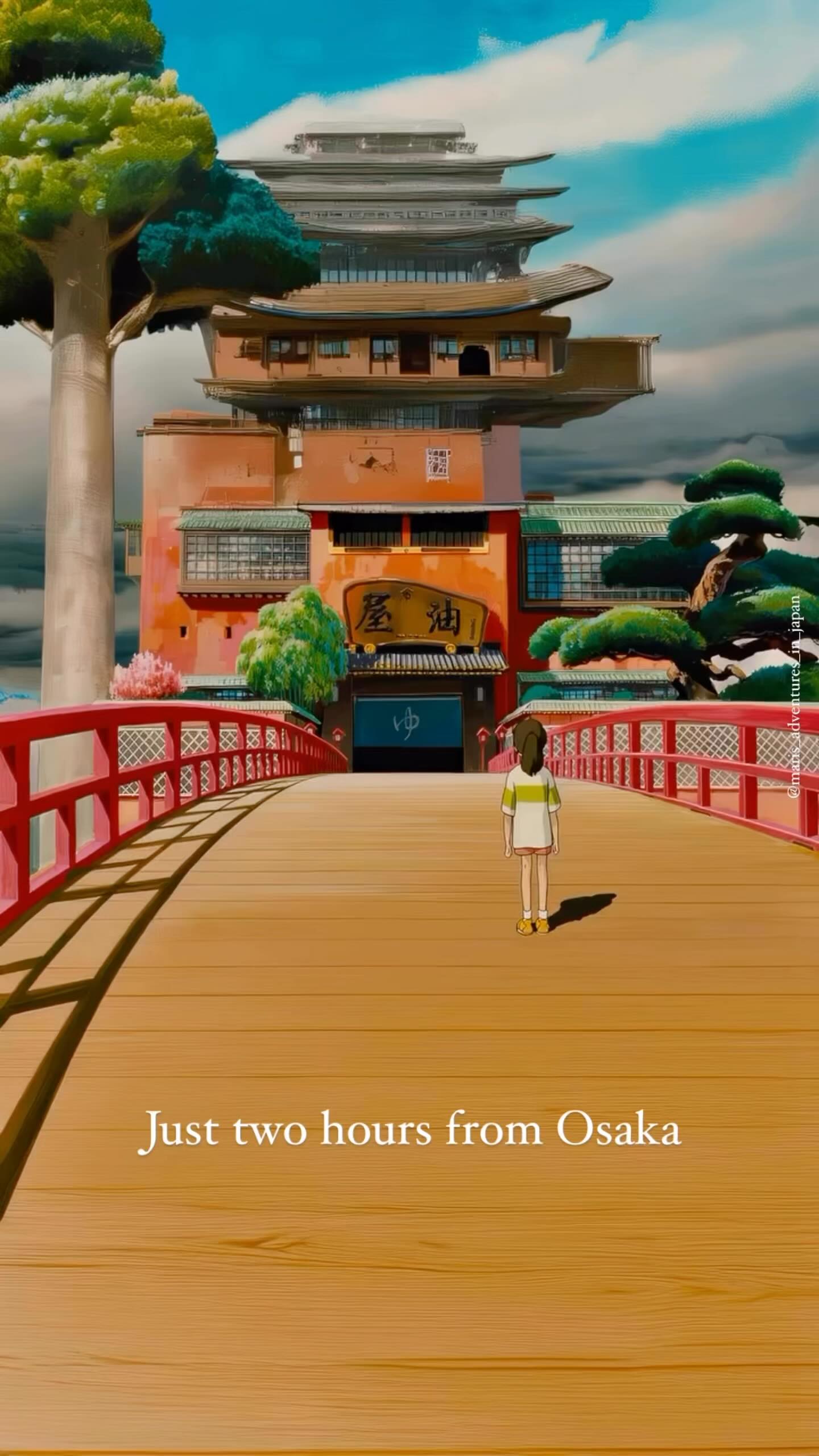 Kiyosu Castle: Spirited Away Bathhouse Inspiration