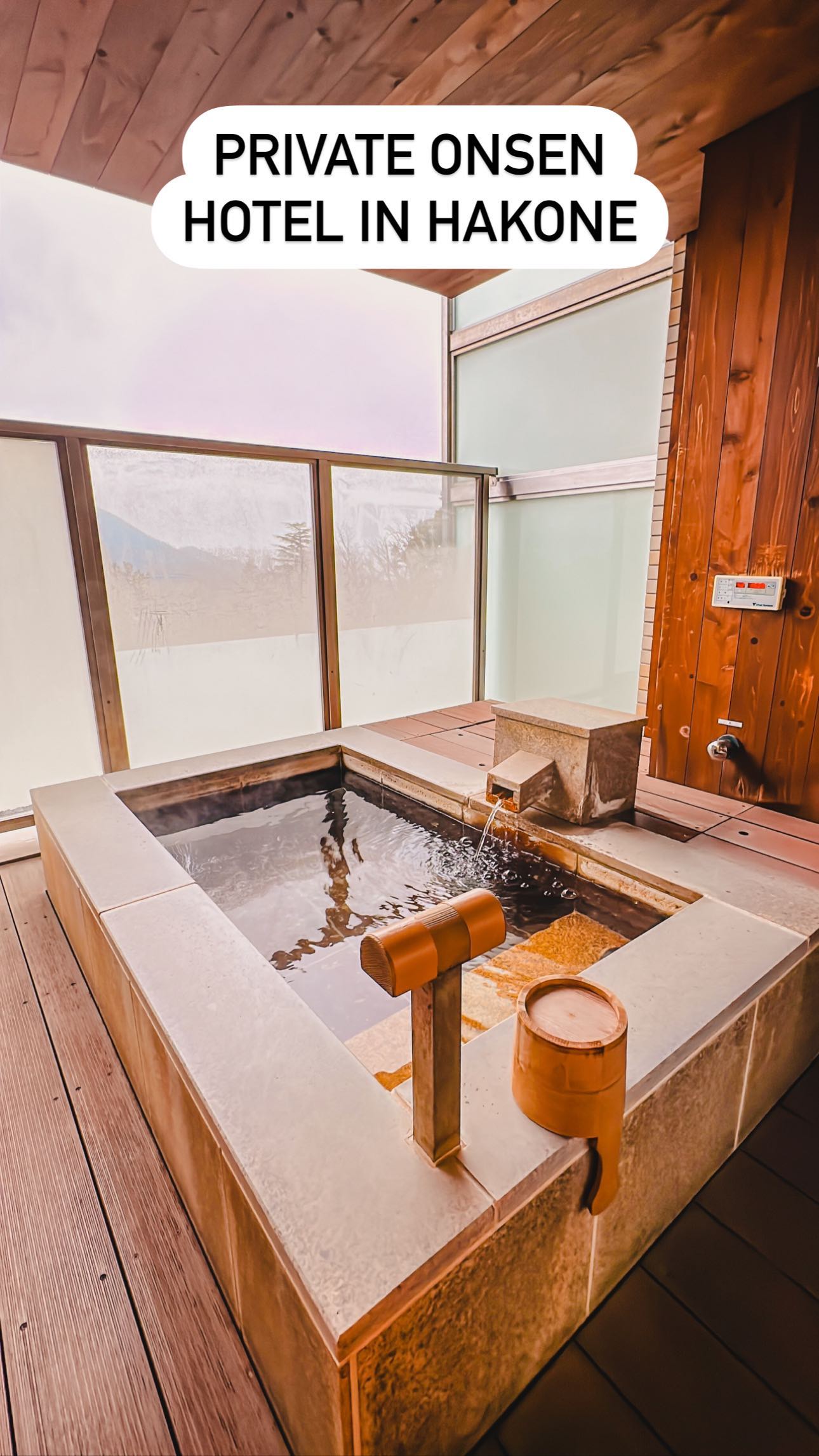 Private Hakone Onsen Hotel Offers Mountain Views