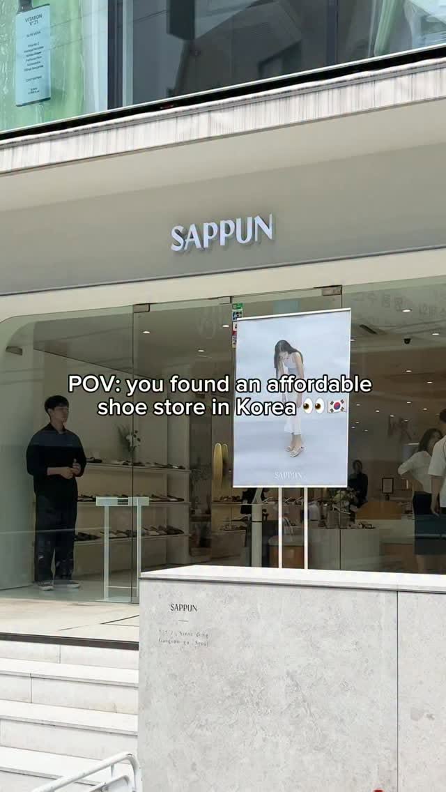 SAPPUN Stores Offer Affordable & Stylish Korean Footwear
