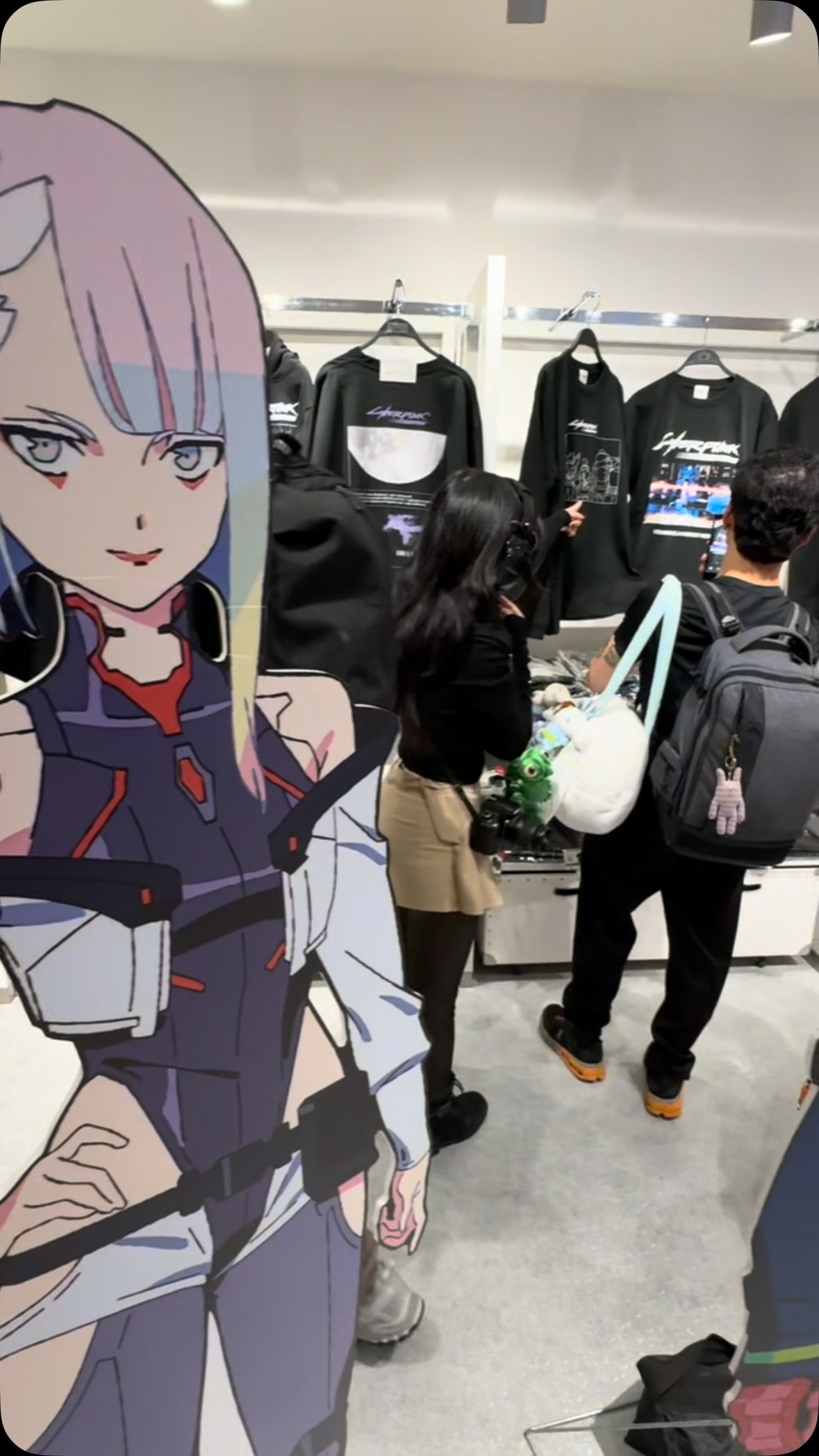Cyberpunk Edgerunners Pop-Up Shop in Shibuya