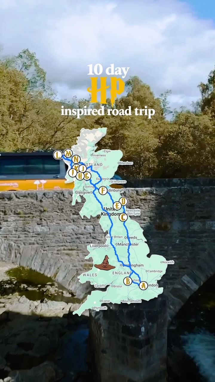 UK Road Trip: Harry Potter Filming Locations and Campsites