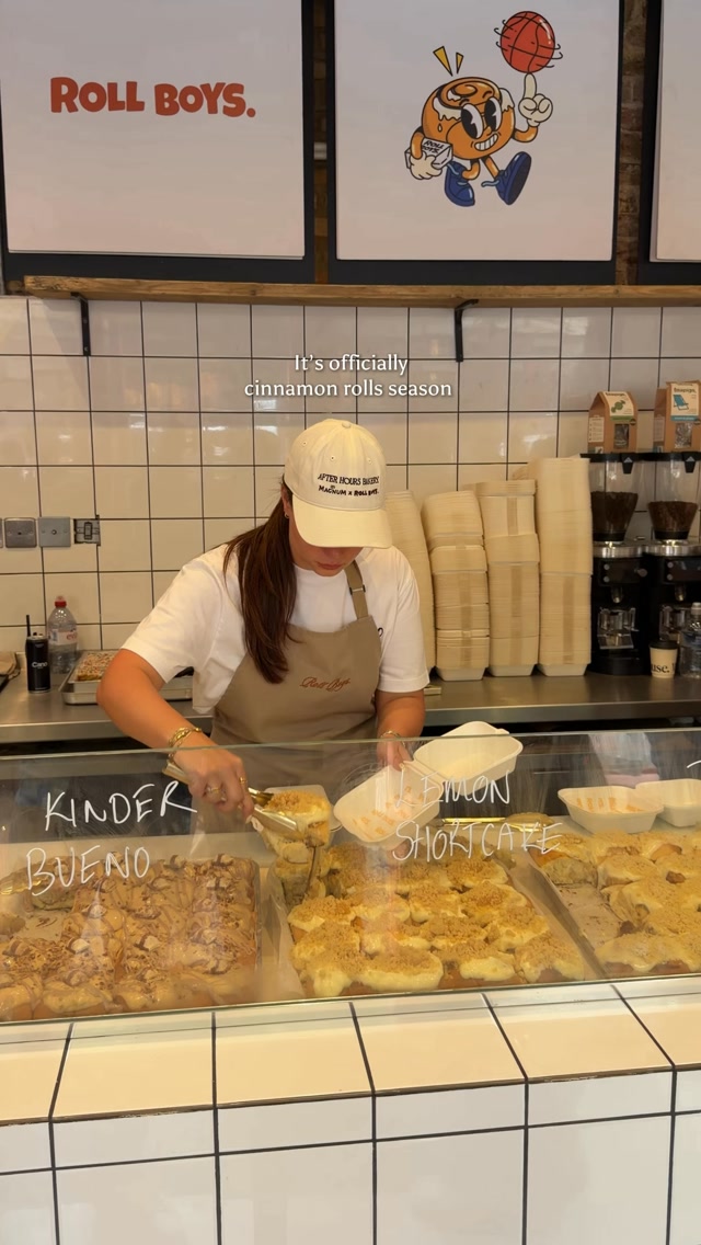 Cinnamon Roll Season Begins At Roll Boys