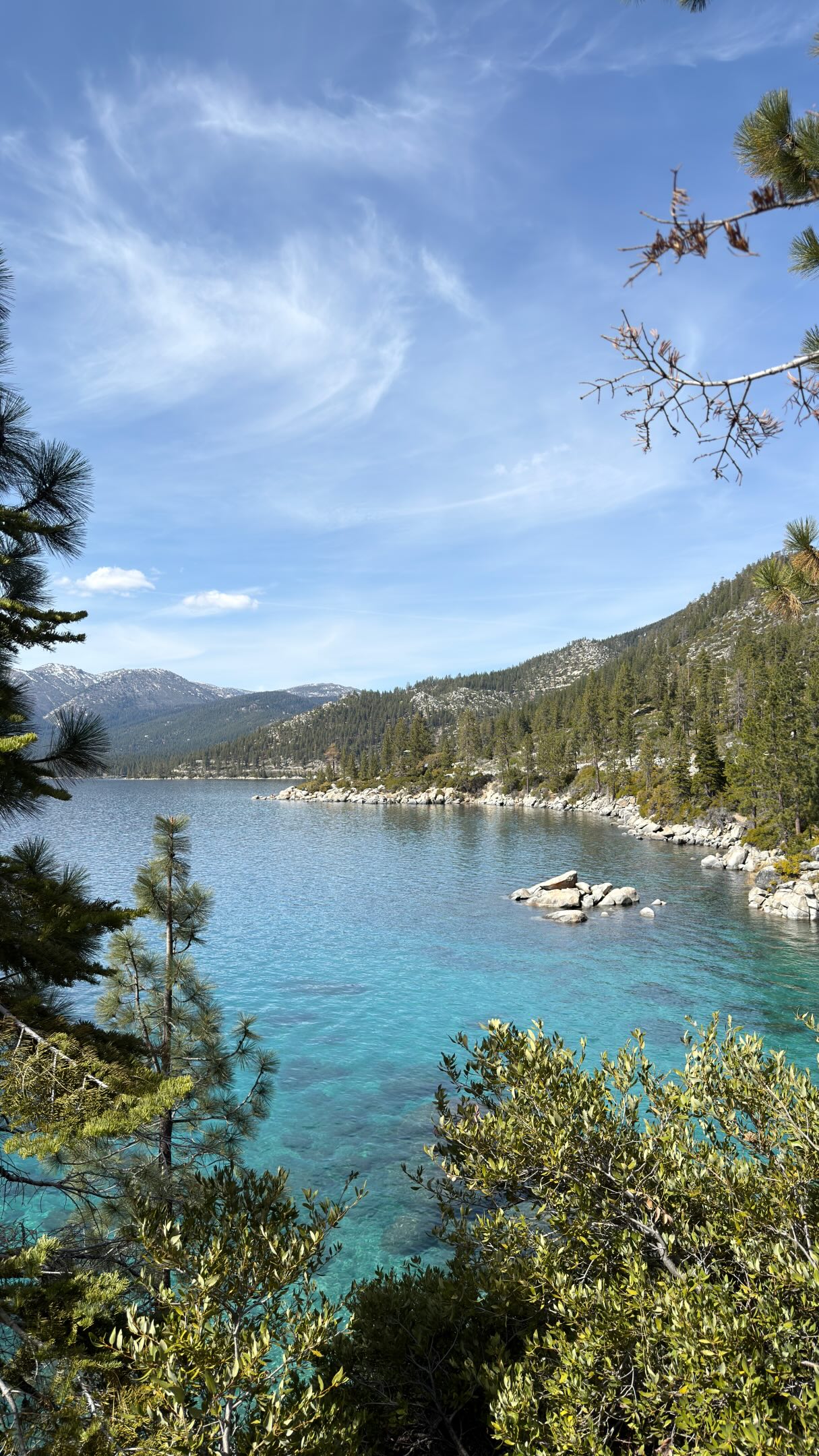 Lake Tahoe's Turquoise Coves and Alpine Lakes