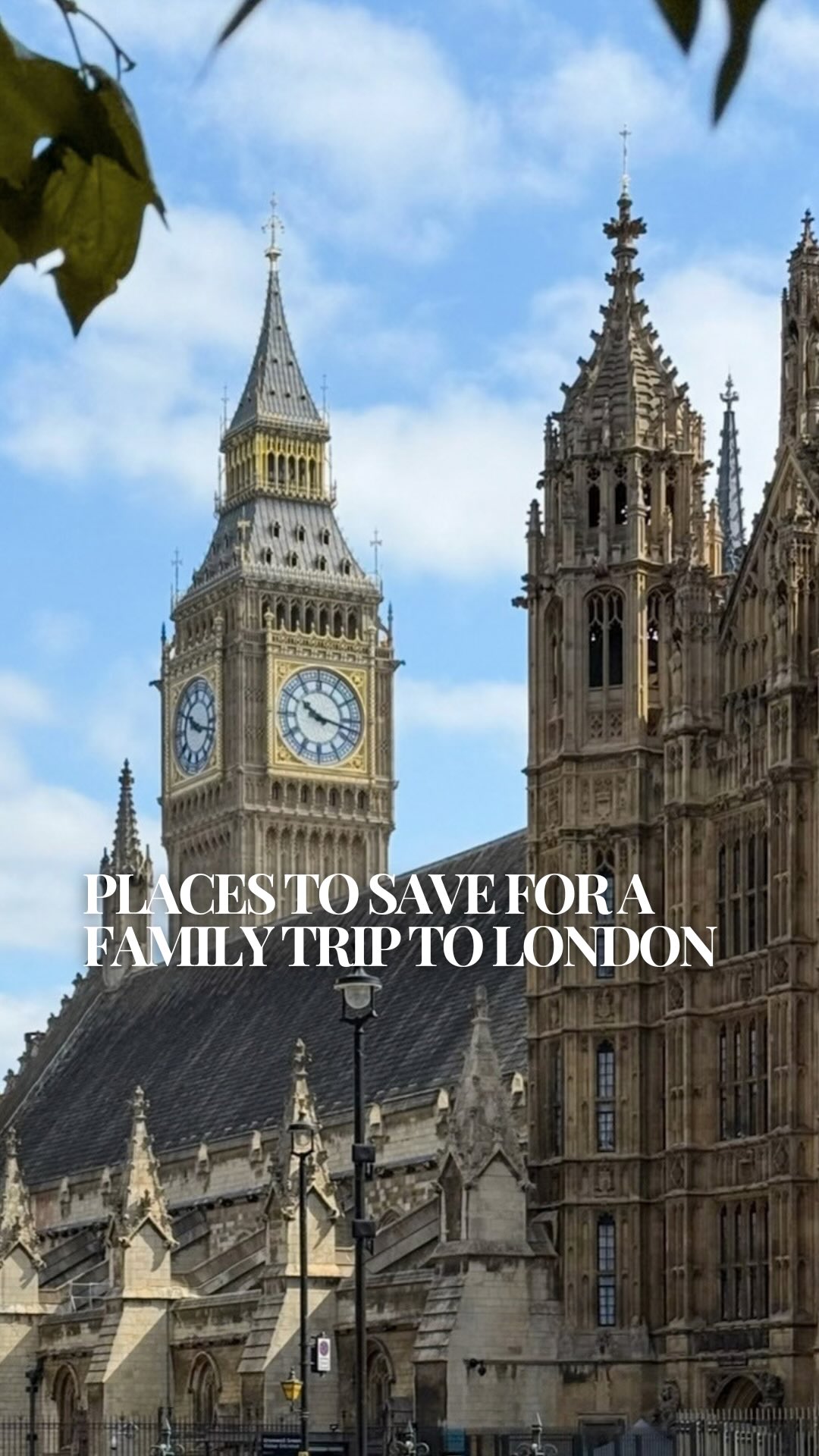 London Family Attractions For An Autumn Trip