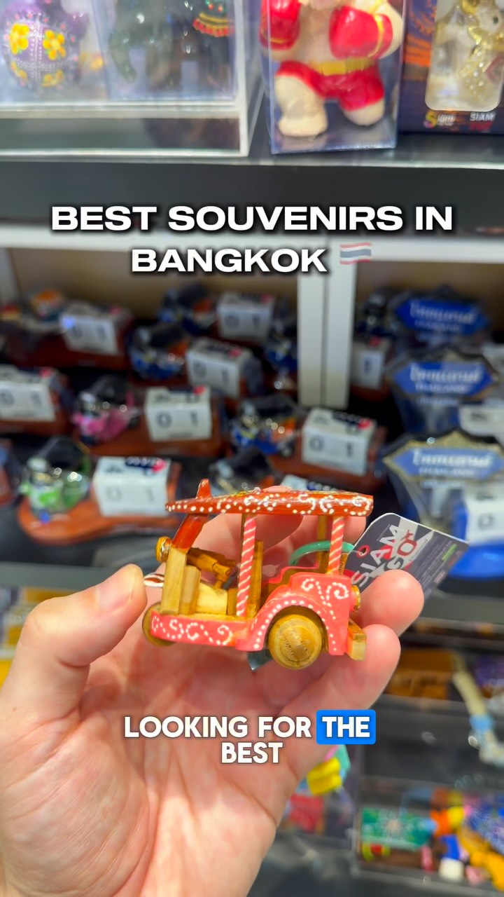 Bangkok Destinations: Thai Souvenirs and Michelin Dining