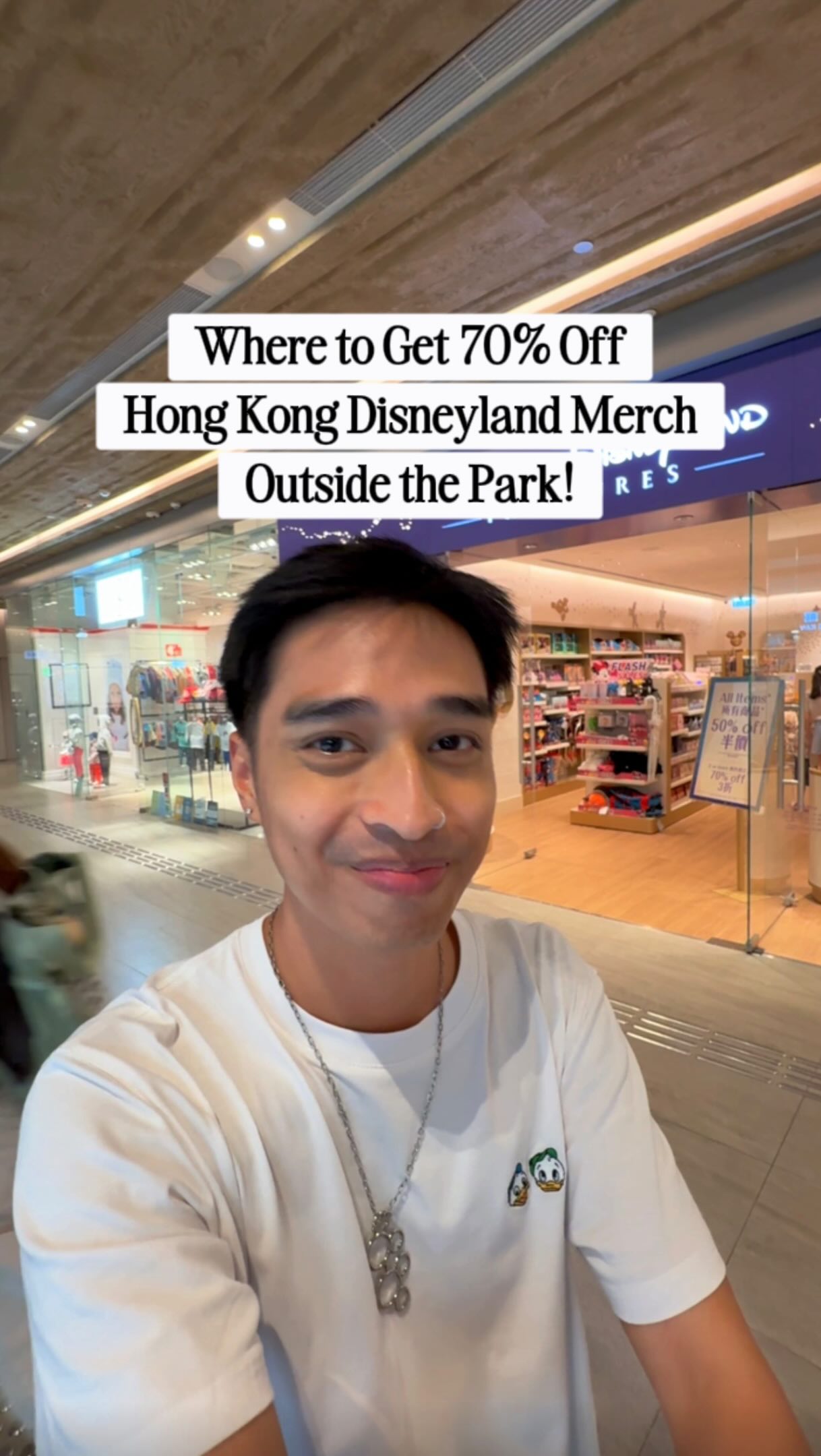 Disneyland Merchandise Sales at Citygate Outlets