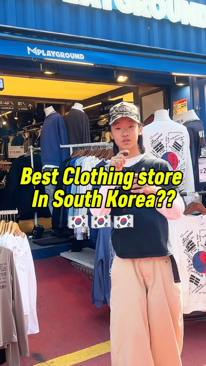 South Korean Store M Playground's Fashion Selection