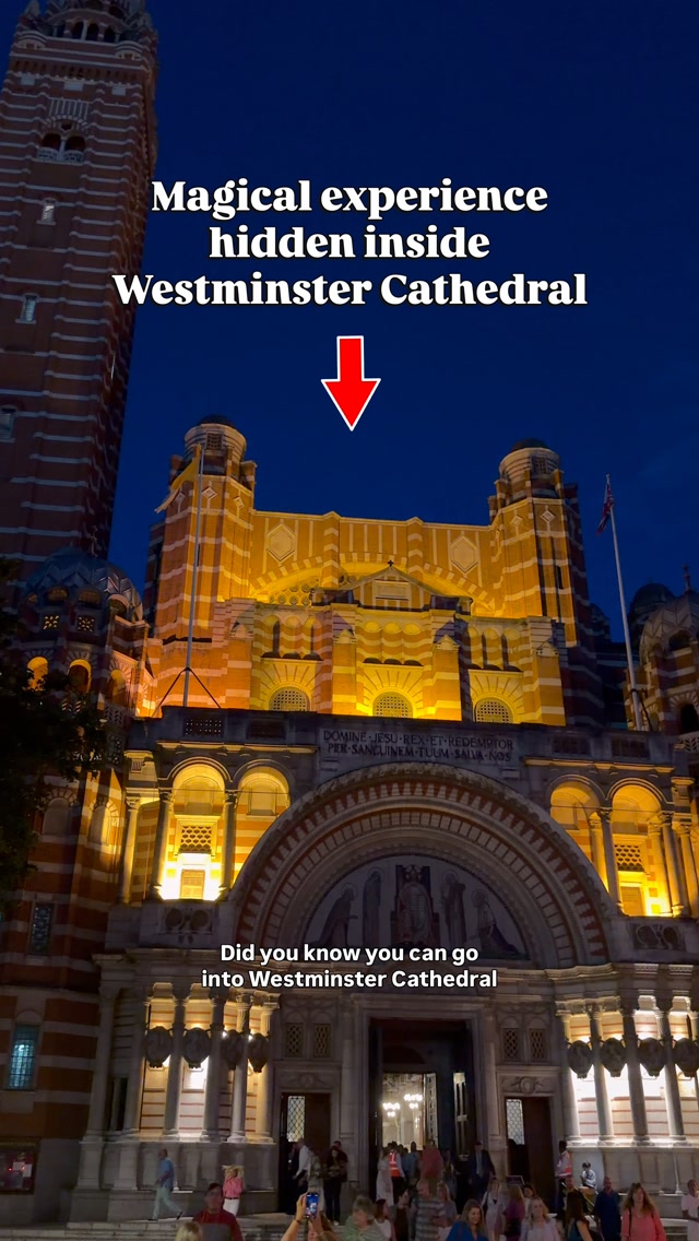 Luminiscence Show Illuminates Westminster Cathedral Interior