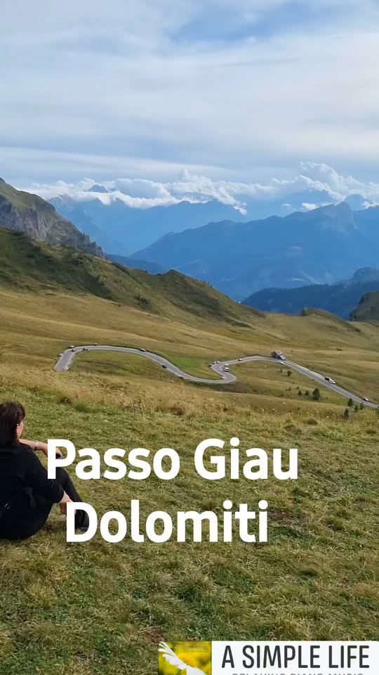 Dolomites' Majestic Mountain Pass and Peaks