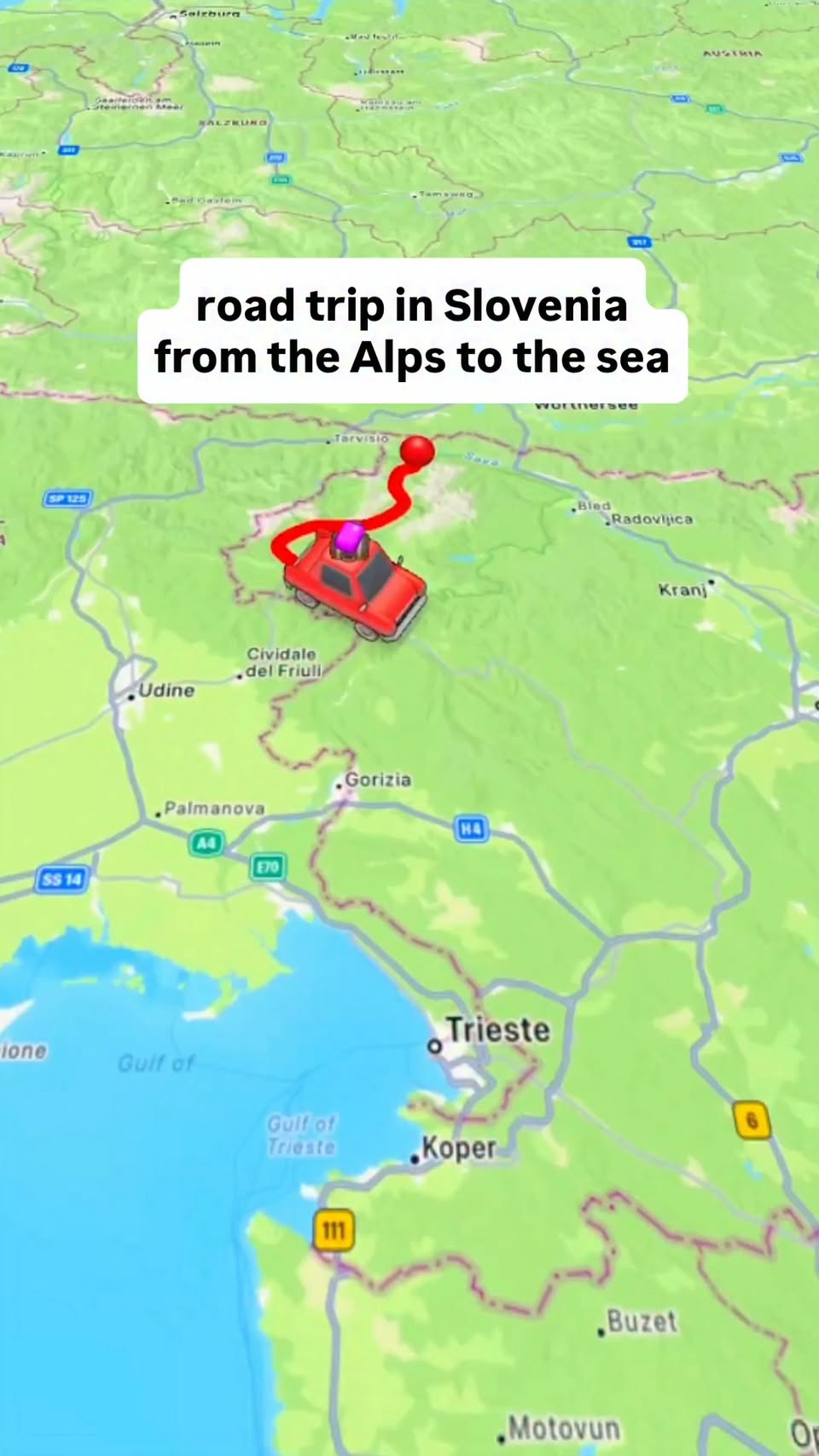 Slovenian Road Trip: Alps to Adriatic Adventure